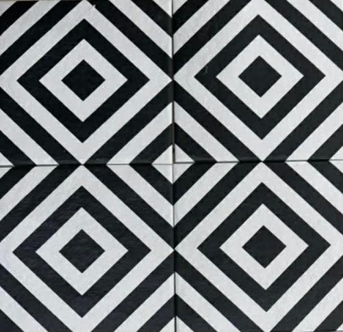 Aranżacja wnętrza z płytkami patchwork Paradyż Modern Motyw B