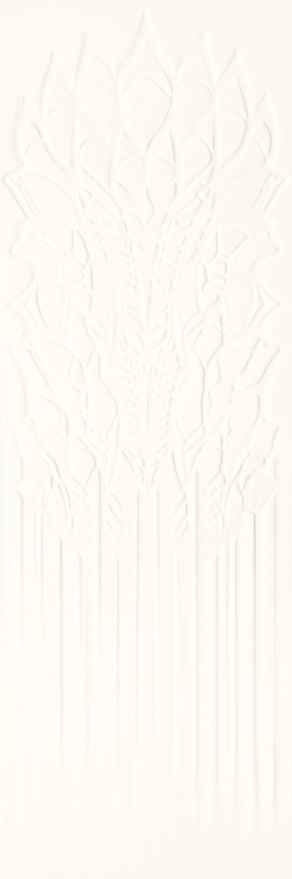 Płytka ścienna strukturalna Cold Crown White 119,8×39,8