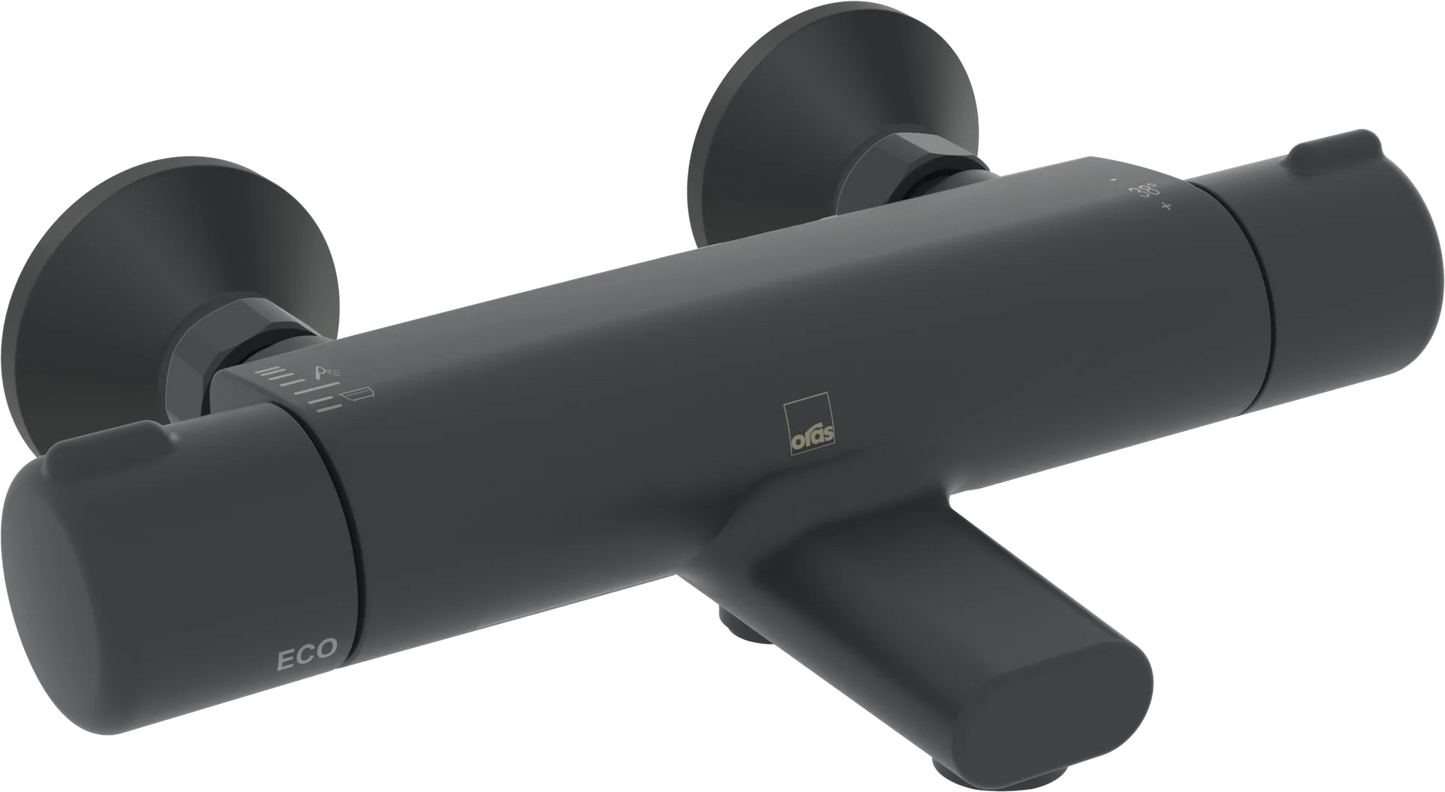 Oras Nova ECO 7462U-33 bateria wannowo-natryskowa czarny mat