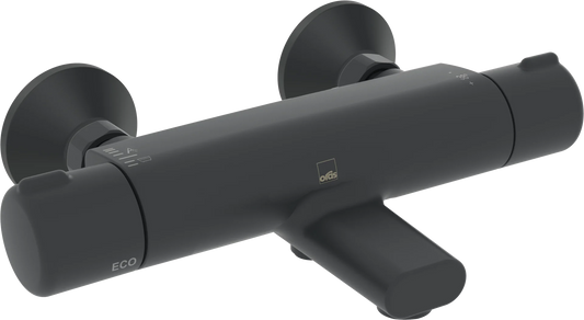 Oras Nova ECO 7462U-33 bateria wannowo-natryskowa czarny mat