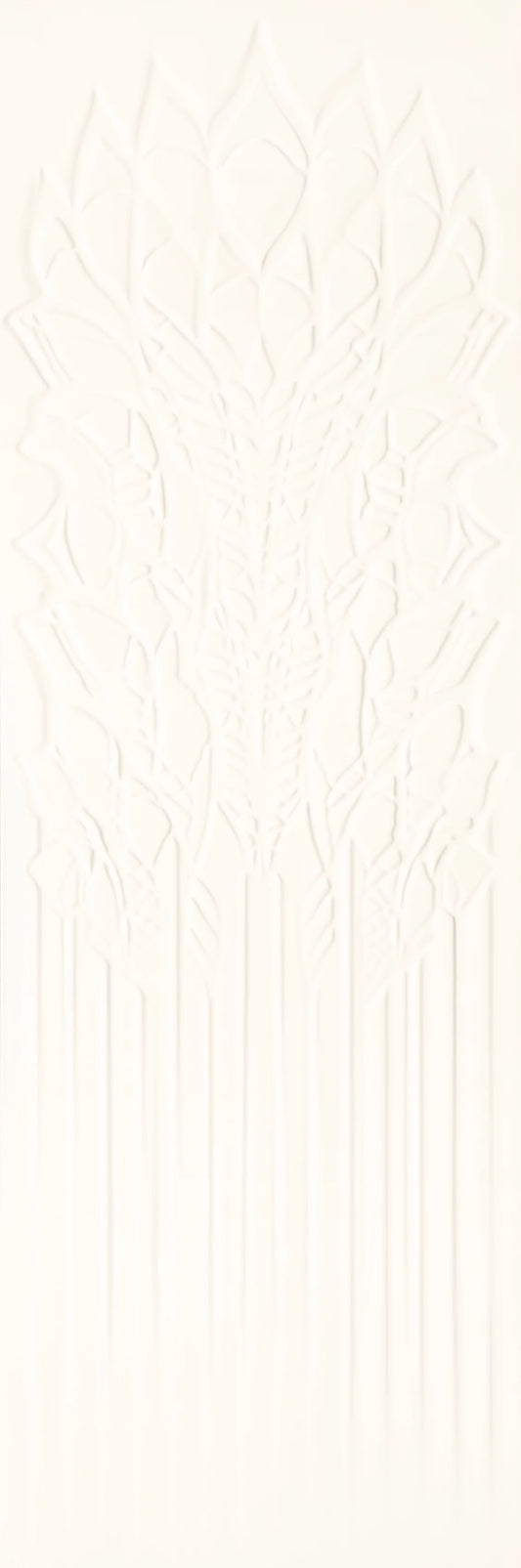 Płytka ścienna strukturalna Cold Crown White 119,8×39,8