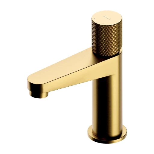 Bateria umywalkowa Omnires Contour CT8010GLB – widok z przodu