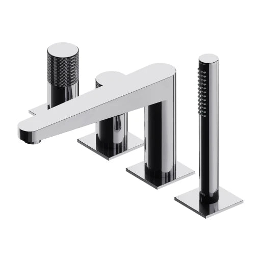 Omnires CONTOUR bateria wannowa 4-otworowa CR