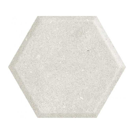 Space Dust Grys heksagonalne płytki ścienne 19,8x17,1 cm, matowa powierzchnia, Paradyż, gatunek 1