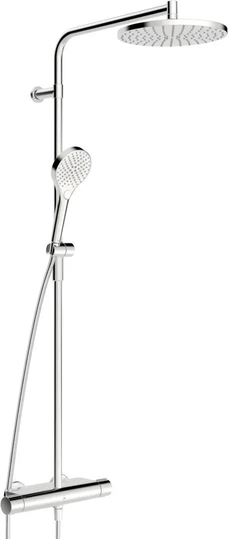 Oras Optima Style zestaw prysznicowy z deszczownicą chrom